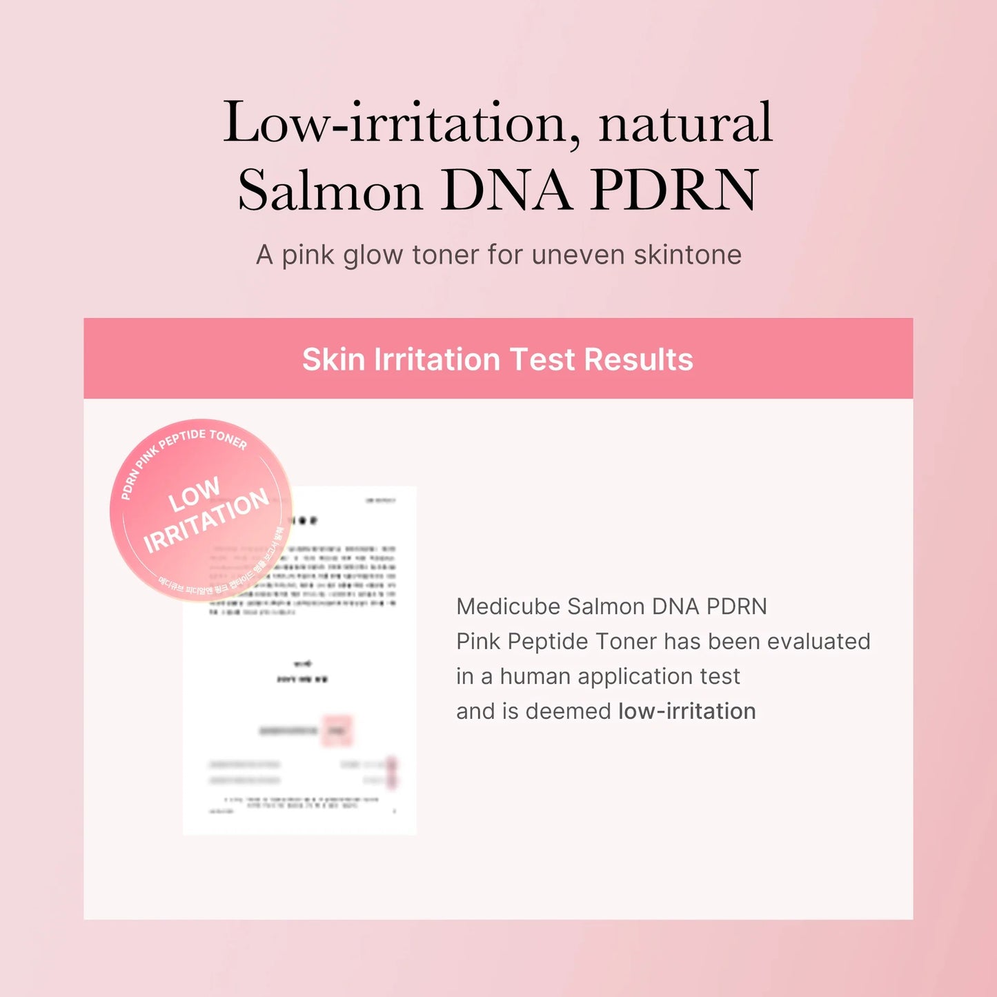 PDRN Pink Glow Prep Toner