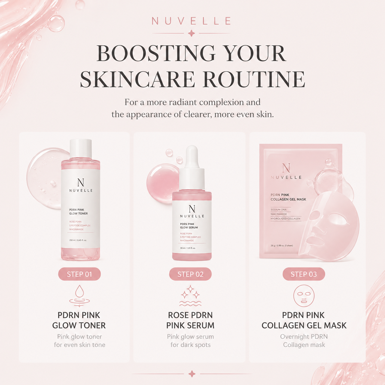 PDRN Pink Glow Prep Toner