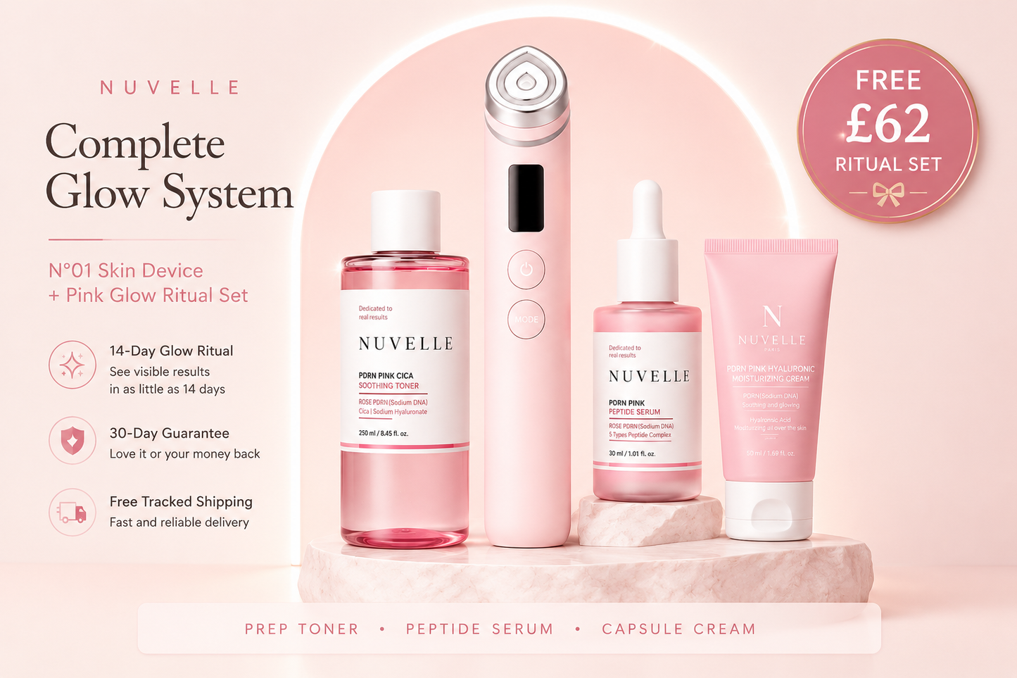 N°01 Skin Device + Complimentary Pink Glow Ritual Set